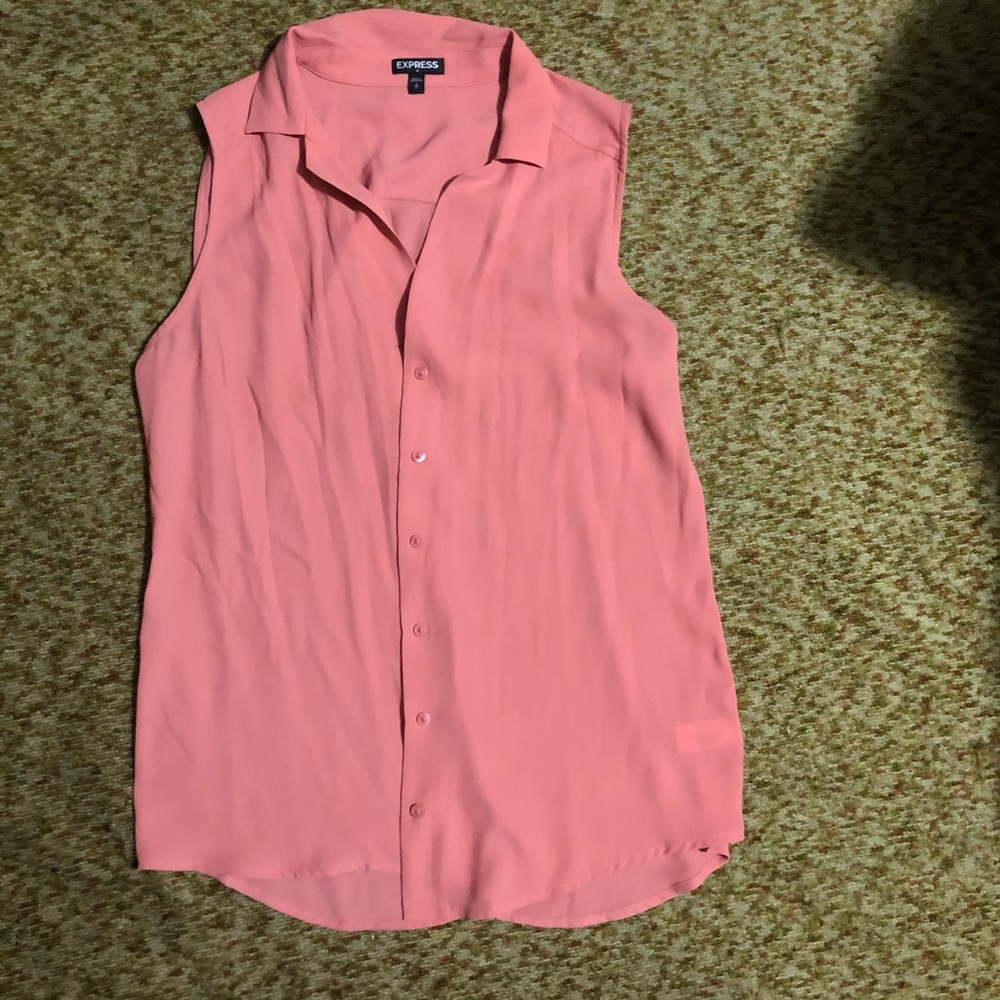 Express Sleeveless Blouse size Small
